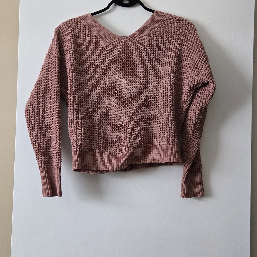 🎀Mauve Button-Up Cardigan - Picture 3 of 4